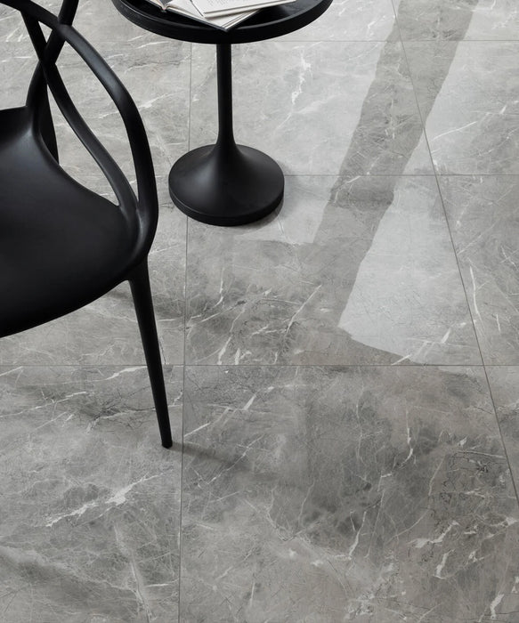 Emberton™ Dark Grey Tile (60cm x 60cm)