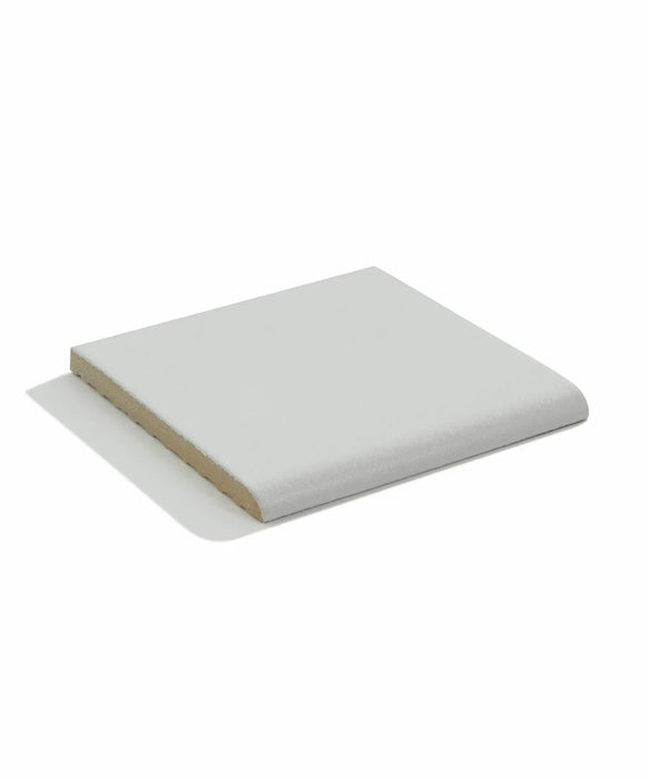 Quarry Bullnosed White Tile