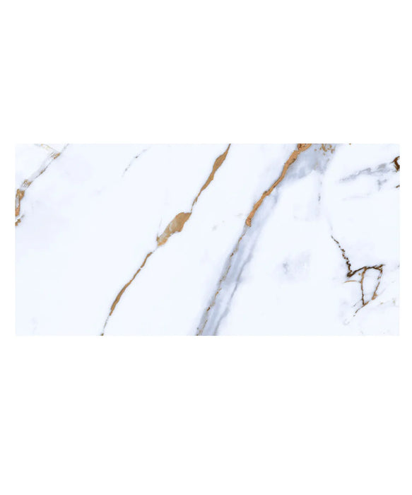 Carven™ White Marble Tile (60cm x 30cm)