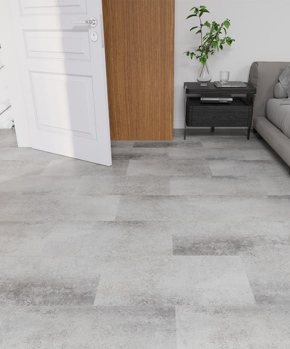 Box of Pronto™ Ketton Concrete Luxury Vinyl Tile