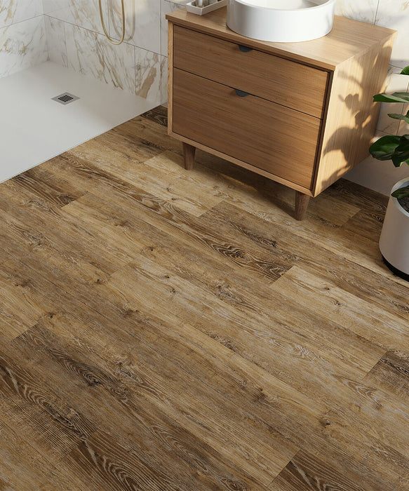 Box of Pronto™ Friston Mid Oak XL Luxury Vinyl Tile