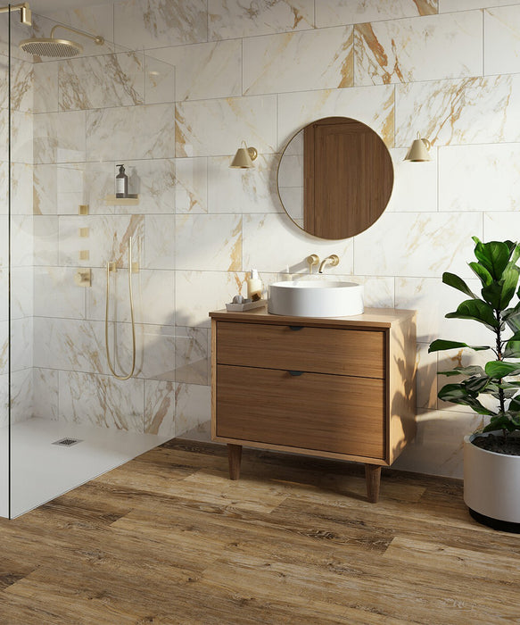 Box of Pronto™ Friston Mid Oak XL Luxury Vinyl Tile