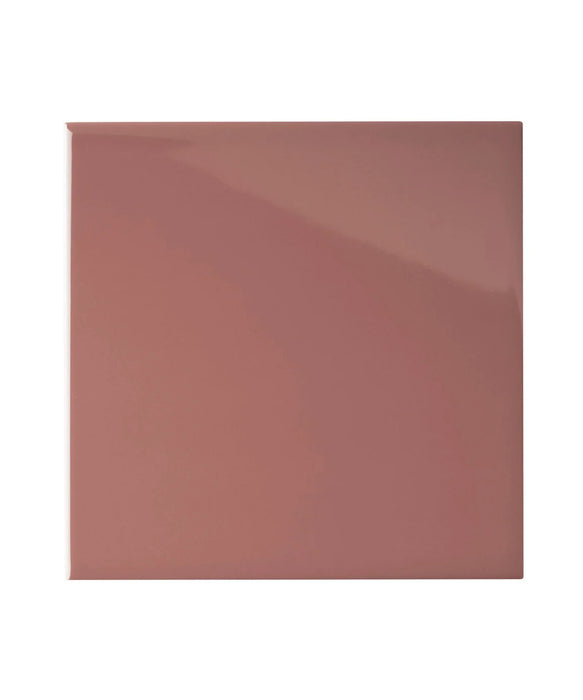 Matrix® Quartz Pink Gloss Tile (14.8cm x 14.8cm)