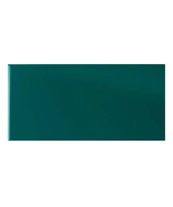 Matrix® Ocean Teal Matt Tile (9.8cm x 19.8cm)