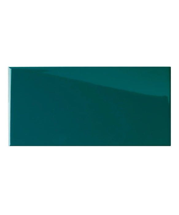 Matrix® Ocean Teal Gloss Tile (9.8cm x 19.8cm)