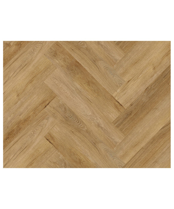 Box of Pronto™ Whinfell Light Oak Herringbone Luxury Vinyl Tile