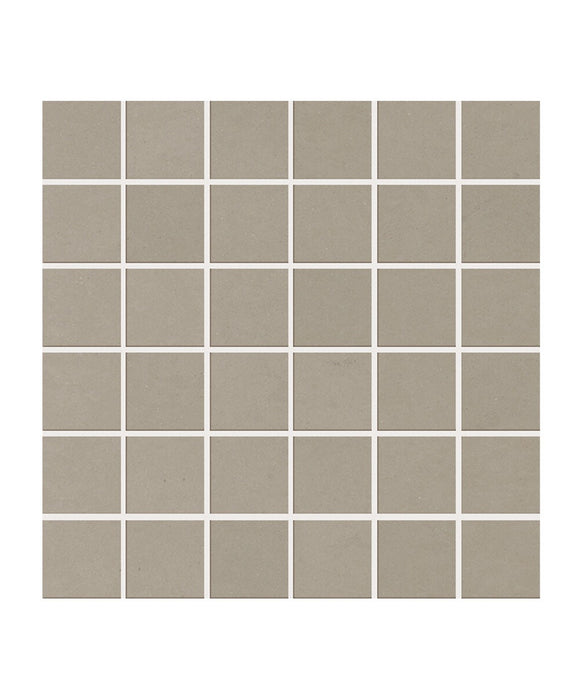 Regal® Grey Polished Square Mosaic Tile