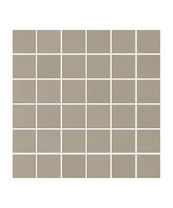 Regal® Grey Polished Square Mosaic Tile