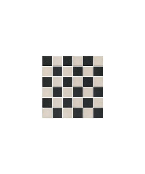 Victorian Black/White Chequer Tile