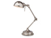 Beau Table Lamp - Brushed Steel 