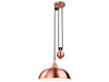 Century Rise & Fall Pendant - Brushed Copper