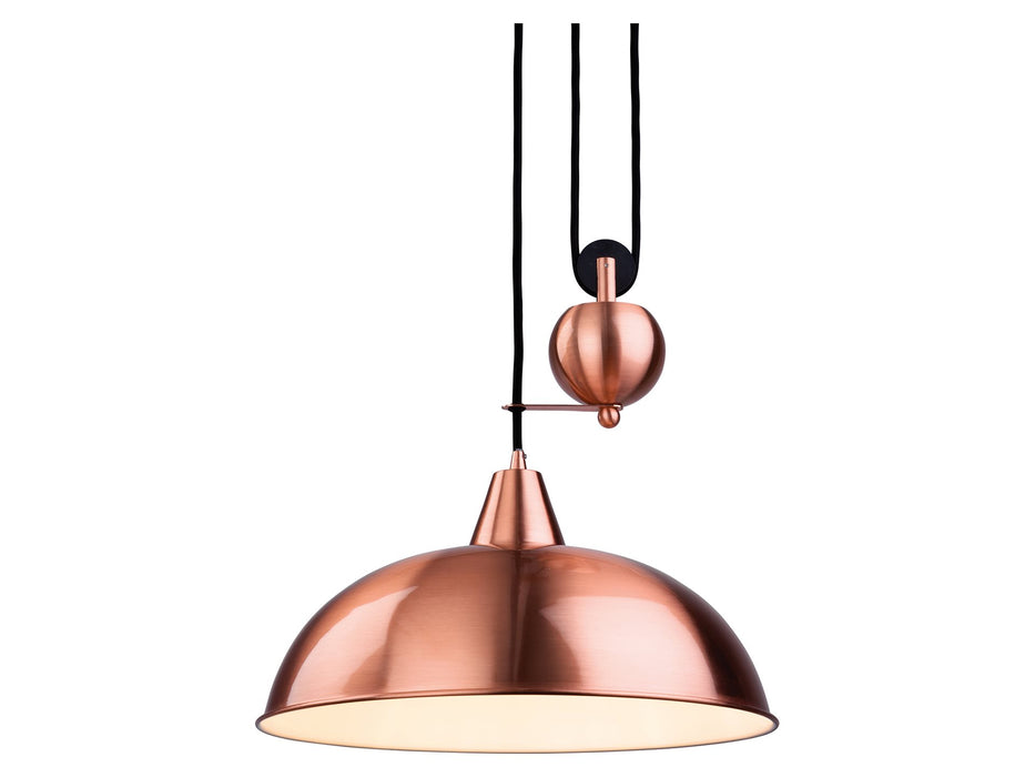 Century Rise & Fall Pendant - Brushed Copper