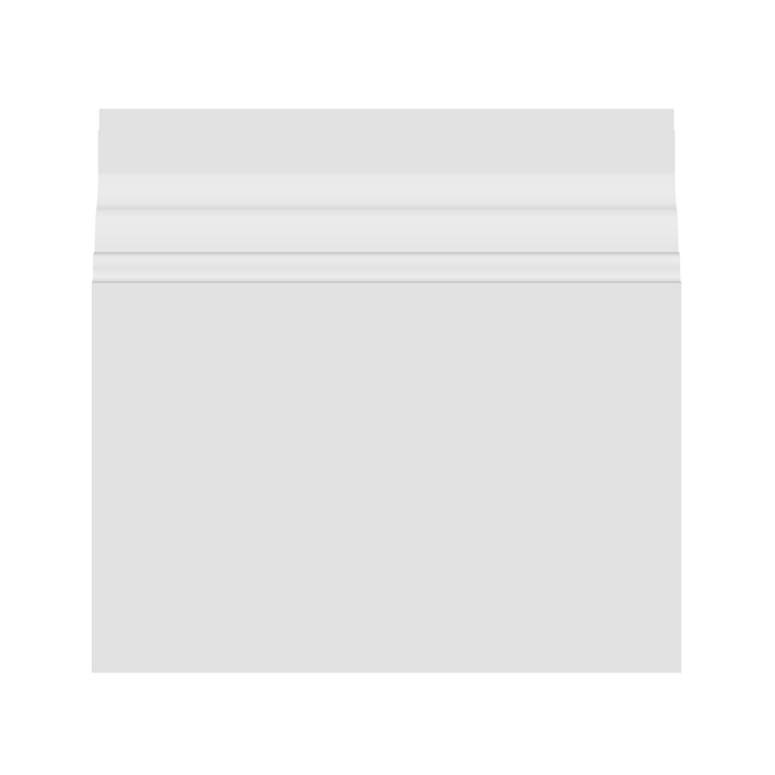 220mm Lambs Tongue II MDF Skirting Board - Primed or Unprimed