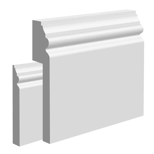 Unprimed Venice MDF Skirting Board Cover