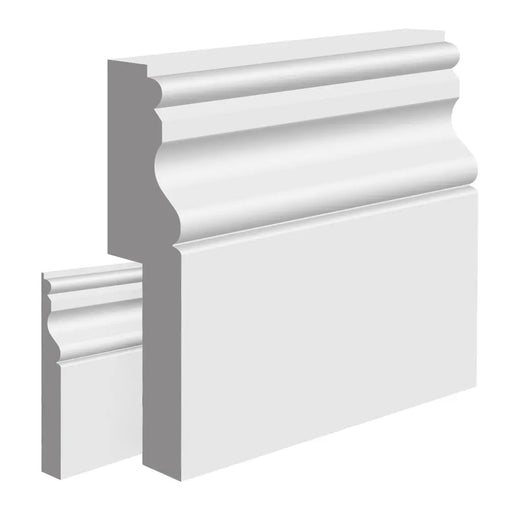 Unprimed Ogee MDF Skirting Board Cover Media 1 of 5