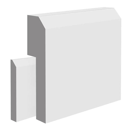 Unprimed Edge II MDF Skirting Board Cover