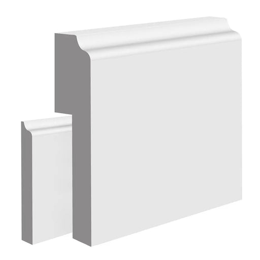 Unprimed Jive MDF Skirting Board Cover