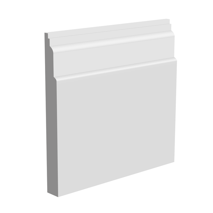 270mm Oslo MDF Skirting Board - Primed or Unprimed