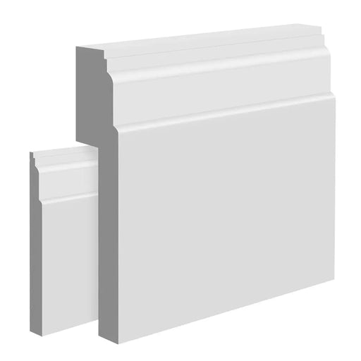 Unprimed Oslo MDF Skirting Board Cover