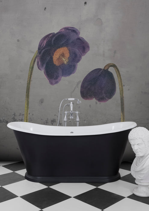 Hurlingham Caravel Bateau Freestanding Cast Iron Bath 1675 x 720mm