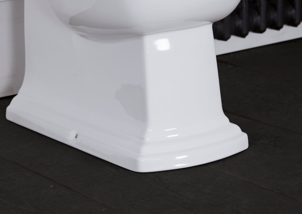 Hurlingham Chichester Low Level Traditional Toilet- WC, Cistern & Pan