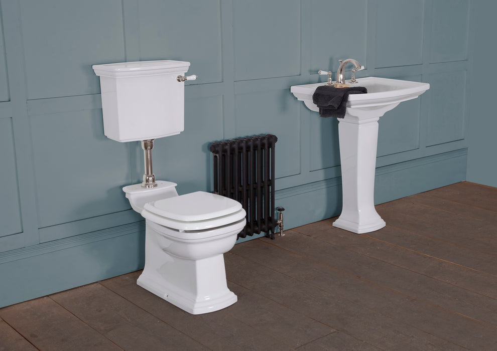 Hurlingham Chichester Low Level Traditional Toilet- WC, Cistern & Pan