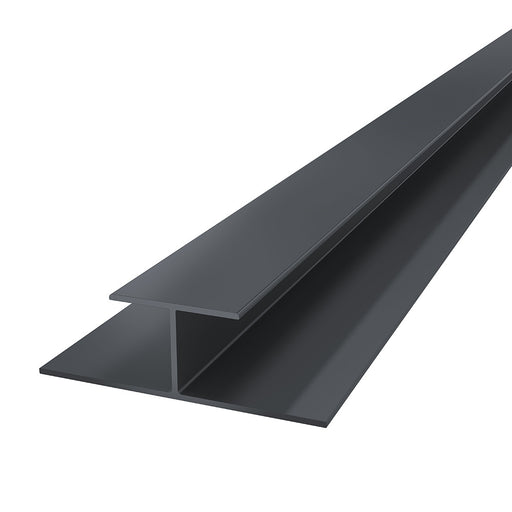 Coastline Horizontal Cladding Butt Joint - Anthracite Grey (5m length)