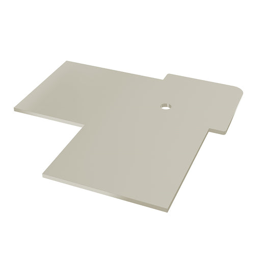 Coastline 90° External Corner End Closer - Oyster White