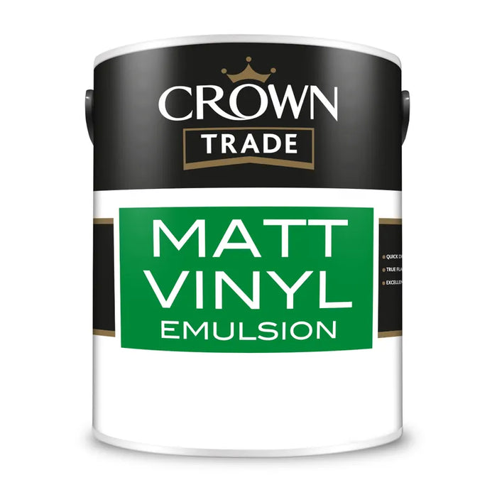 Crown Trade Vinyl Matt White 5L