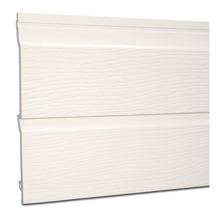 Durasid Embossed Cladding 2-Part Edge Trim White