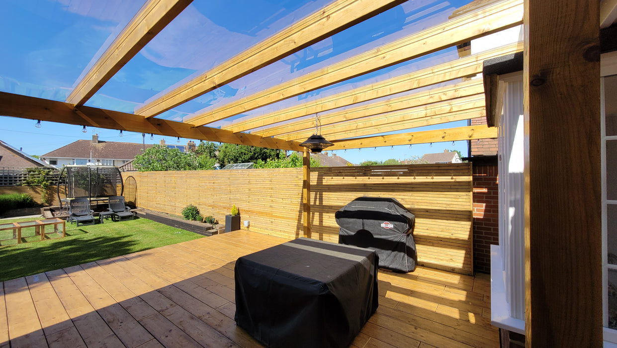 EZ Glaze™ Polycarbonate Roof Sheet- Breeze Blue