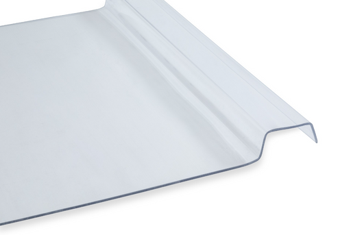 EZ Glaze™ Corrugated Polycarbonate Roof Sheet- Clear