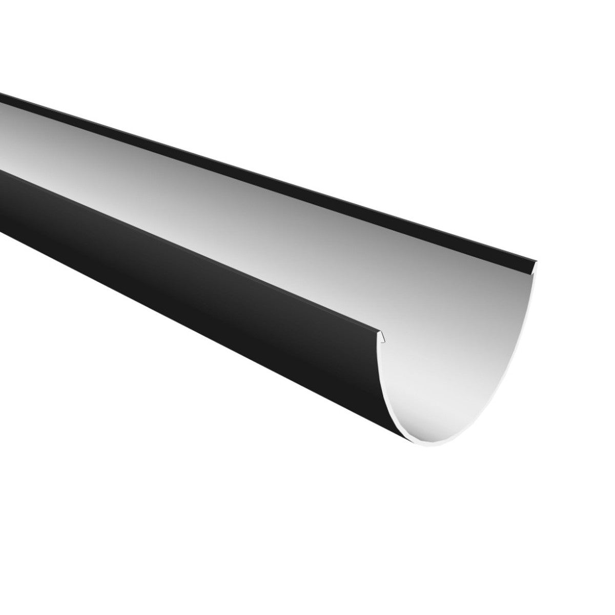 Black Freefoam Deepflow Gutter (4m Length) — Trade Superstore Online