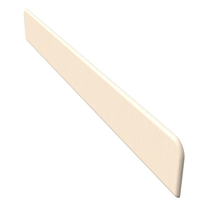 Cream Freefoam Square Fascia Reveal Liner End Cap 250mm (300mm length)