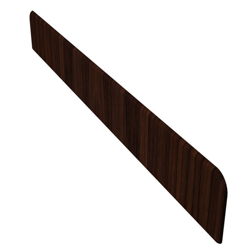 Rosewood Freefoam Square Fascia Reveal Liner End Cap 250mm (300mm length)