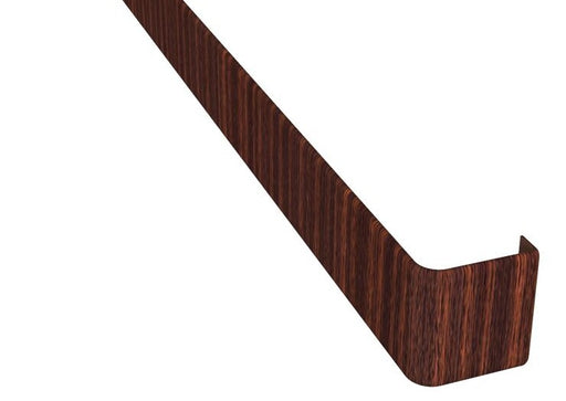 Mahogany Freefoam Square Fascia Reveal Liner External Joiner (300mm length)