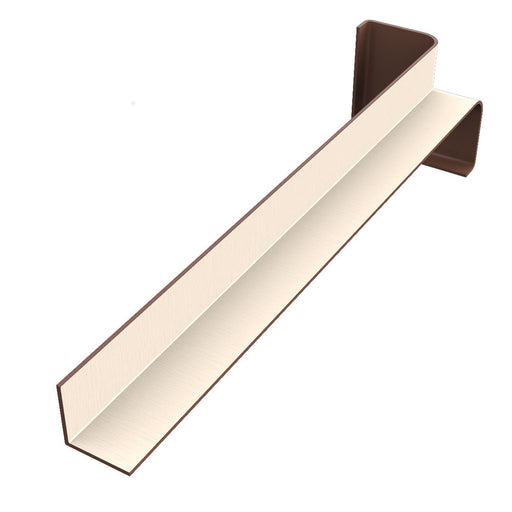 Cream Freefoam Square Fascia Reveal Liner Internal Corner (300mm length)