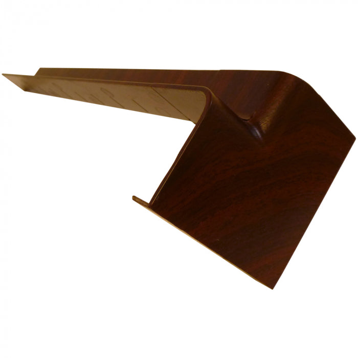 Mahogany Freefoam Square Fascia Reveal Liner Internal Corner (300mm length)