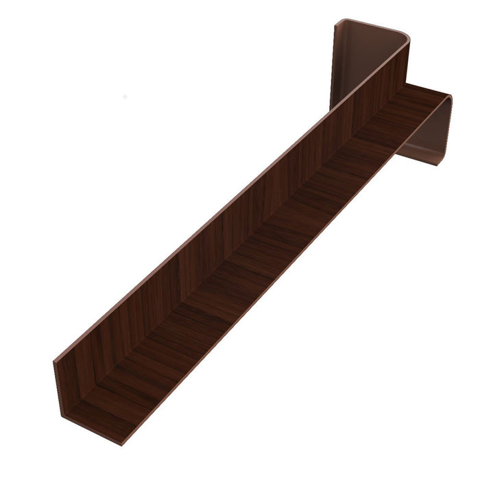 Rosewood Freefoam Square Fascia Reveal Liner Internal Corner (300mm length)