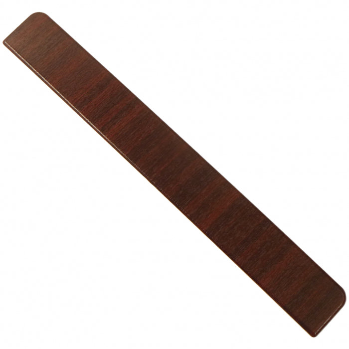 Mahogany Freefoam Square Fascia Reveal Liner End Cap 250mm (300mm length)