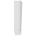 White Freefoam Square Fascia Reveal Liner External Corner