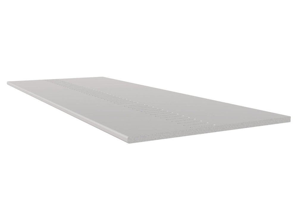 White Freefoam Vented General Purpose Flat Board 200mm (5m length)