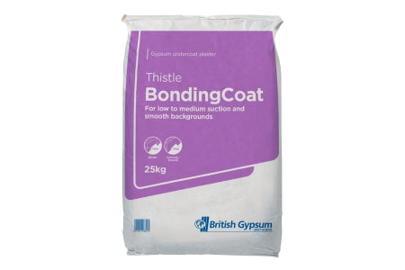 British Gypsum Thistle BondingCoat Plaster 25kg