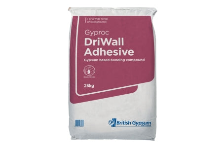 British Gypsum Gyproc General Purpose Drywall Plasterboard Adhesive 25kg