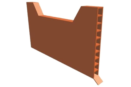 Manthorpe Terracotta Weep Vent 9mm x 65mm