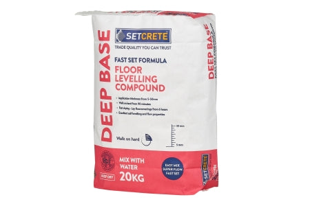 Setcrete Deep Base Floor Levelling Compound 20kg