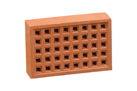 Hepworth Square Hole Airbrick 215 x 140mm Red YA14R