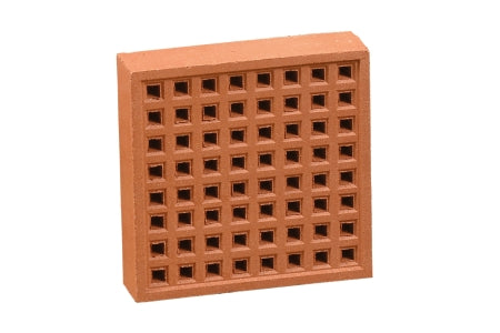 Hepworth Square Hole Airbrick 215 x 215mm Red YA15R 867147