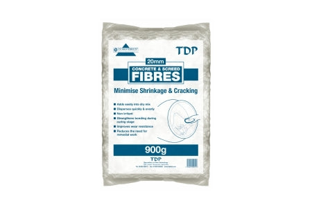 TDP 20mm Fibres for Screed and Concrete 900g