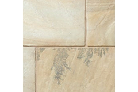 Natural Paving Accessories - Golden Fossil - 600 x 150 Coping - Pack o ...